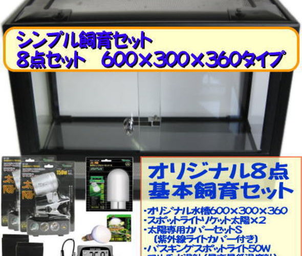 スポット型シンプル飼育セット一覧 